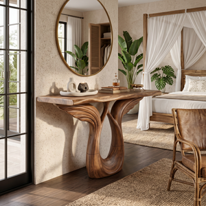 Luxury Winged Console Table Designer Residence