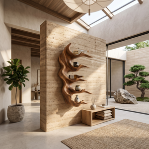 Organic Sculptural Wine Storage Holder For Modern Home