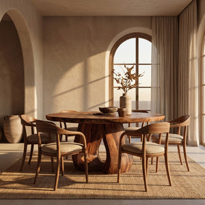 Contemporary Wooden Dining Table For Dining Area