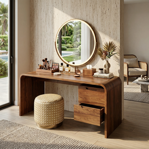 Modern Dressing Table Bedroom Walk In Closet Makeup Area