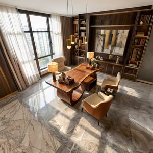 Mid Century Writing Desk For Refined Home Office