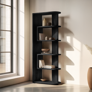 Minimalist Vertical Display Bookshelf For Living Room