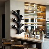 Luxury Wine Rack Wall Sculpture For Kitchen And Living Room