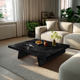 Modern Wooden Live Edge Coffee Table For Living Room Decor
