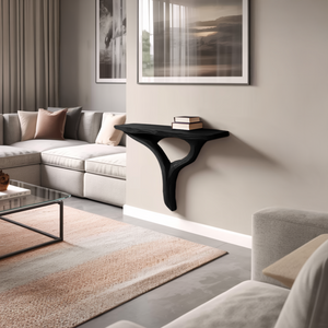 Modern Floating Wood Shelf For Home Interior