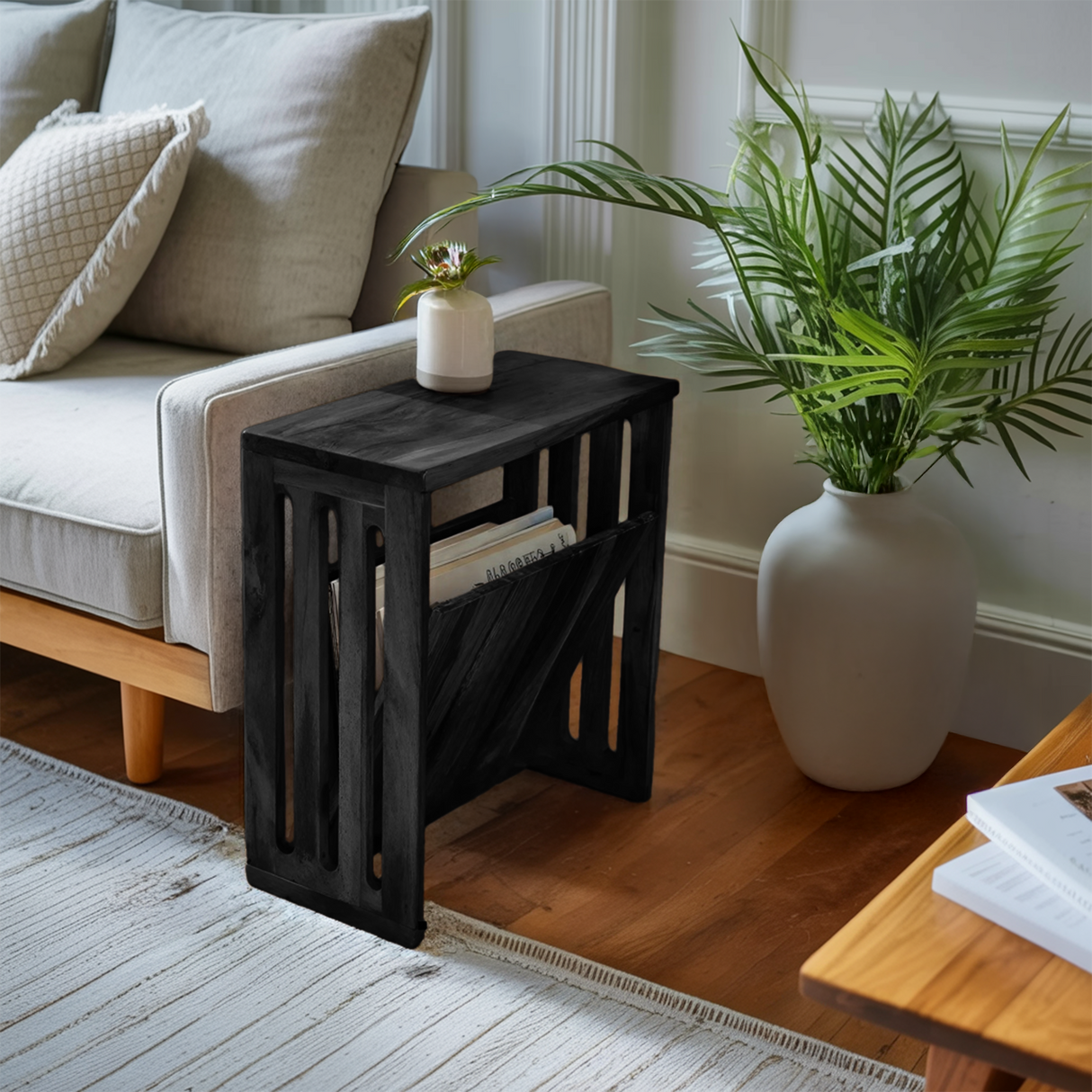 Modern Wooden Side Table For Living Room Furniture