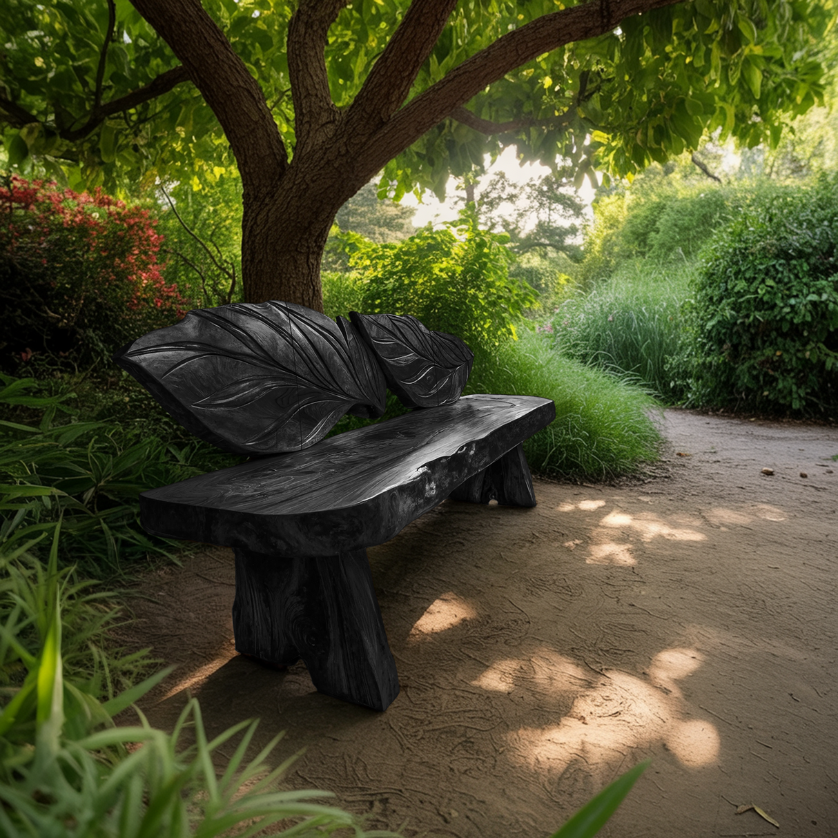 Live Edge Solid Wood Bench For Entryway Interior Decor