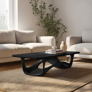 Contemporary Sculptural Coffee Table For Living Room