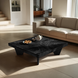 Handcrafted Live Edge Solid Wood Coffee Table For Living Room