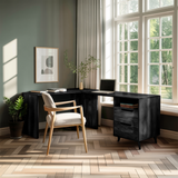 Elegant L Shaped Desk Corner For Home Office