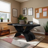 Handcrafted Solid Wood Desk For Home Office And Living Room