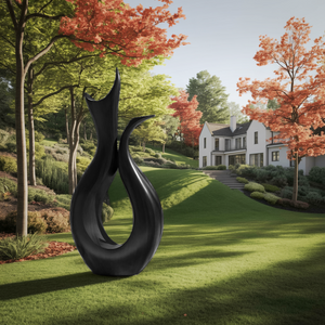 Farmhouse Abstract Sculpture For Furniture Rustic Decor