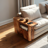Modern Wooden Side Table For Cozy Living Room Design