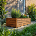 Stylish Solid Wood Planter Box For Garden Use