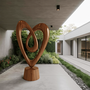 Rustic 3D Wood Art For Living Room Interior Wall Accent