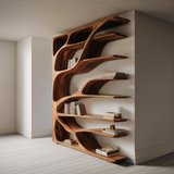 Modern Statement Bookshelf For Home Interiors Decor