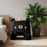 Rustic Record Cabinet With Storage For Bedroom Decor