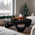 Rustic Wooden Coffee Table For Living Room Christmas Decoration
