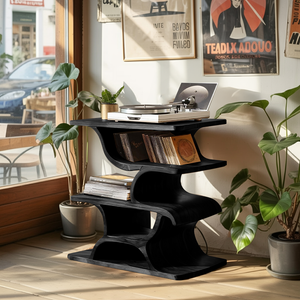 Mid Century Record Table For Stylish Furniture Decor