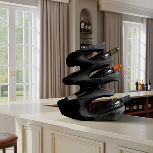 Farmhouse Wine Holder For Furniture Cozy Look Shelf