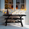 Modern Live Edge Entryway Table For Xmas Furniture Seasonal Living Room
