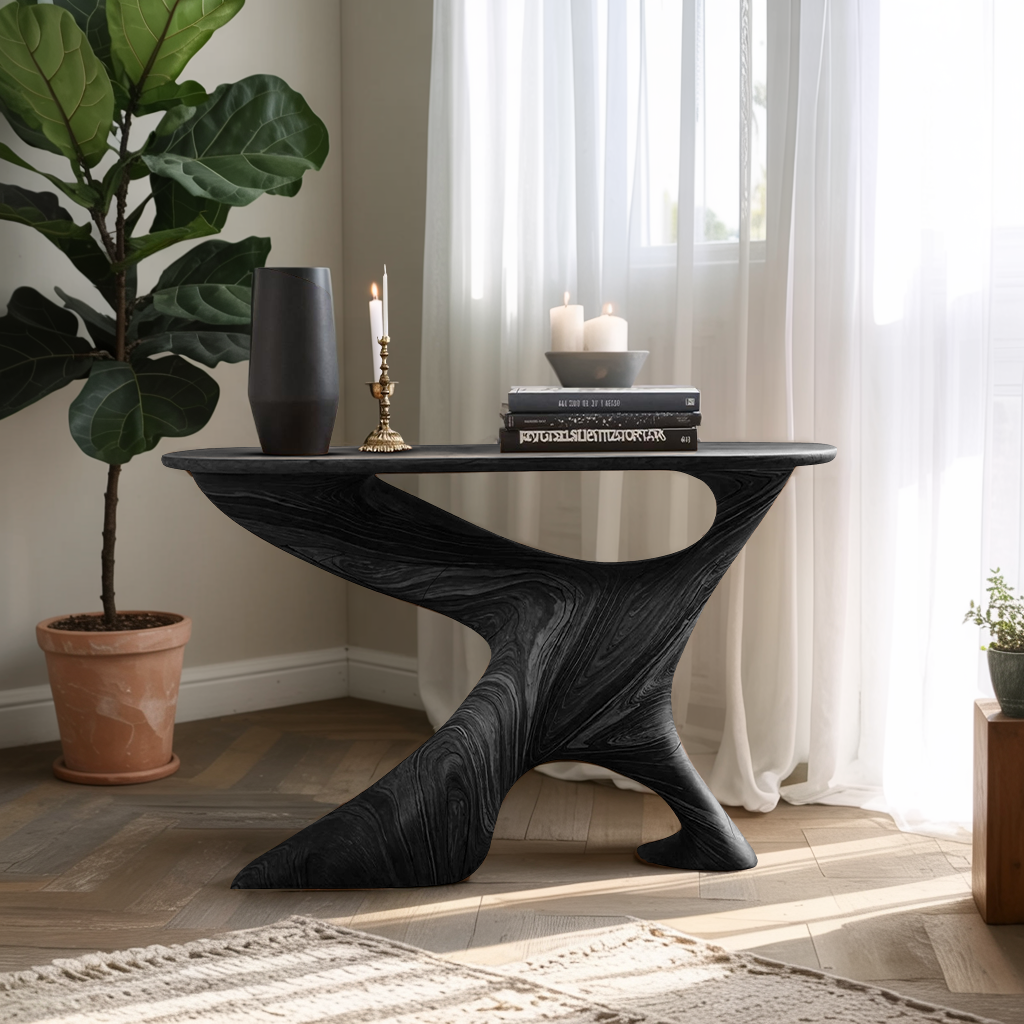 Handcrafted Foyer Table Furniture Decor