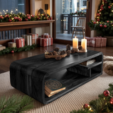 Mid Century Solid Wood Coffee Table For Holiday Furniture Accent