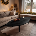 Rustic Wooden Coffee Table For Living Room Christmas Furniture Decor