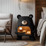 Rustic Wooden Nightstand For Stylish Bedroom Space