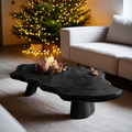 Mid Century Rustic Live Edge Coffee Table For Holiday Furniture