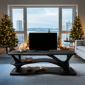 Modern Solid Wood TV Console For Winter Home Decoration