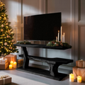 Modern Solid Wood TV Console For Christmas Living Room Decor