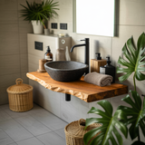 Mid Century Bathroom Vanity Decorating Ideas