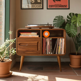 Rustic Media Console Cabinet For Furniture Decor