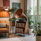 Farmhouse Vinyl Storage Cabinet For Bedroom Decor