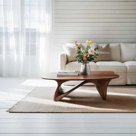 Farmhouse Low Table For Warm Living Room Feel