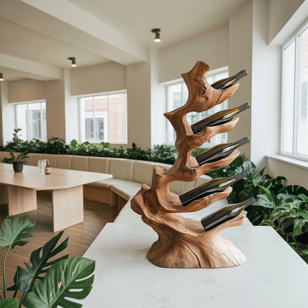 Rustic Wine Stand For Furniture Rustic Wood Display