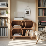 Farmhouse Wood Record Player Stand For Furniture Decor