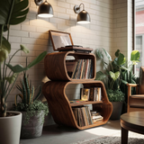 Mid Century Vinyl Record Console For Livingroom Style