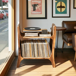 Farmhouse Wooden Media Console For Entryway Decor