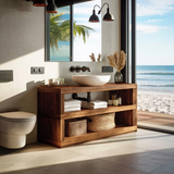 Mid Century Bathroom Storage For Furniture Organization