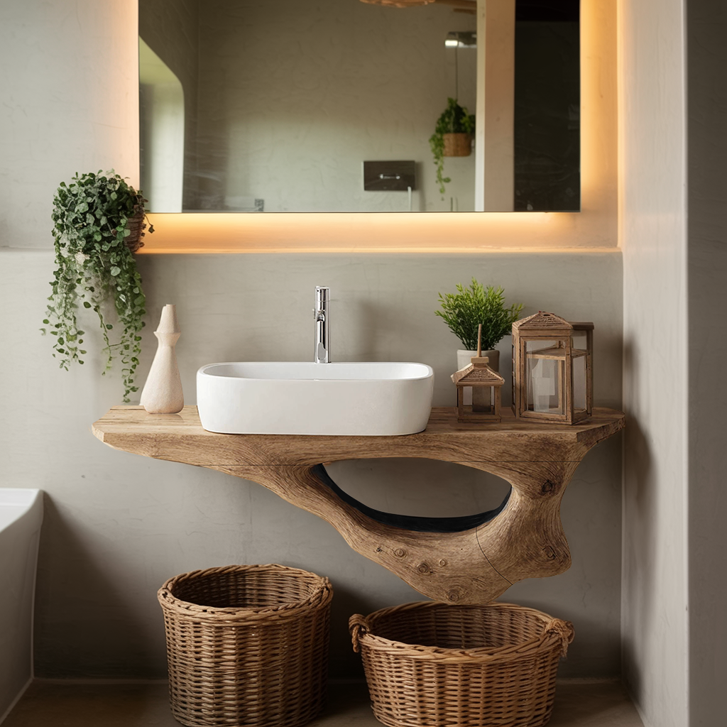 Mid Century Bathroom Furniture Decor Collection