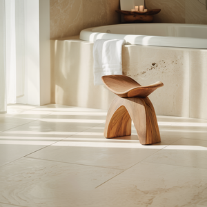 Farmhouse Bath Seat For Cozy Bathroom Furniture Decor