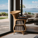 Farmhouse Wood Media Console For Stylish Entryway