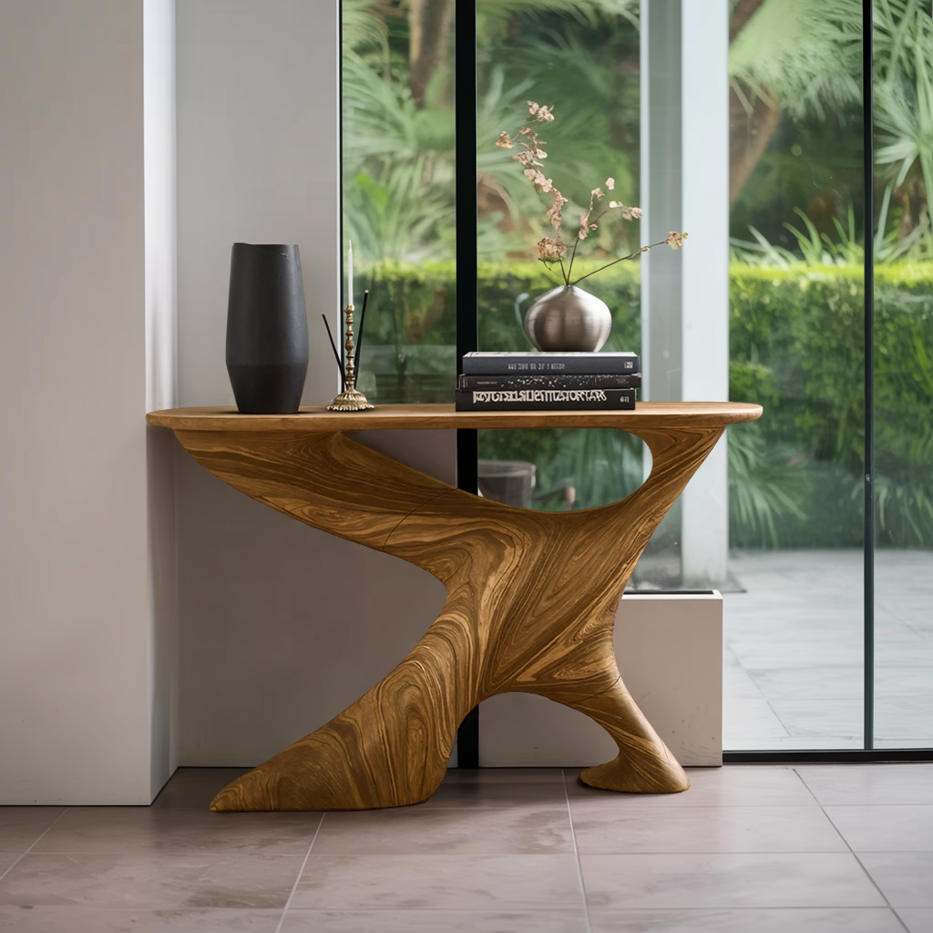 Handcrafted Foyer Table Furniture Decor