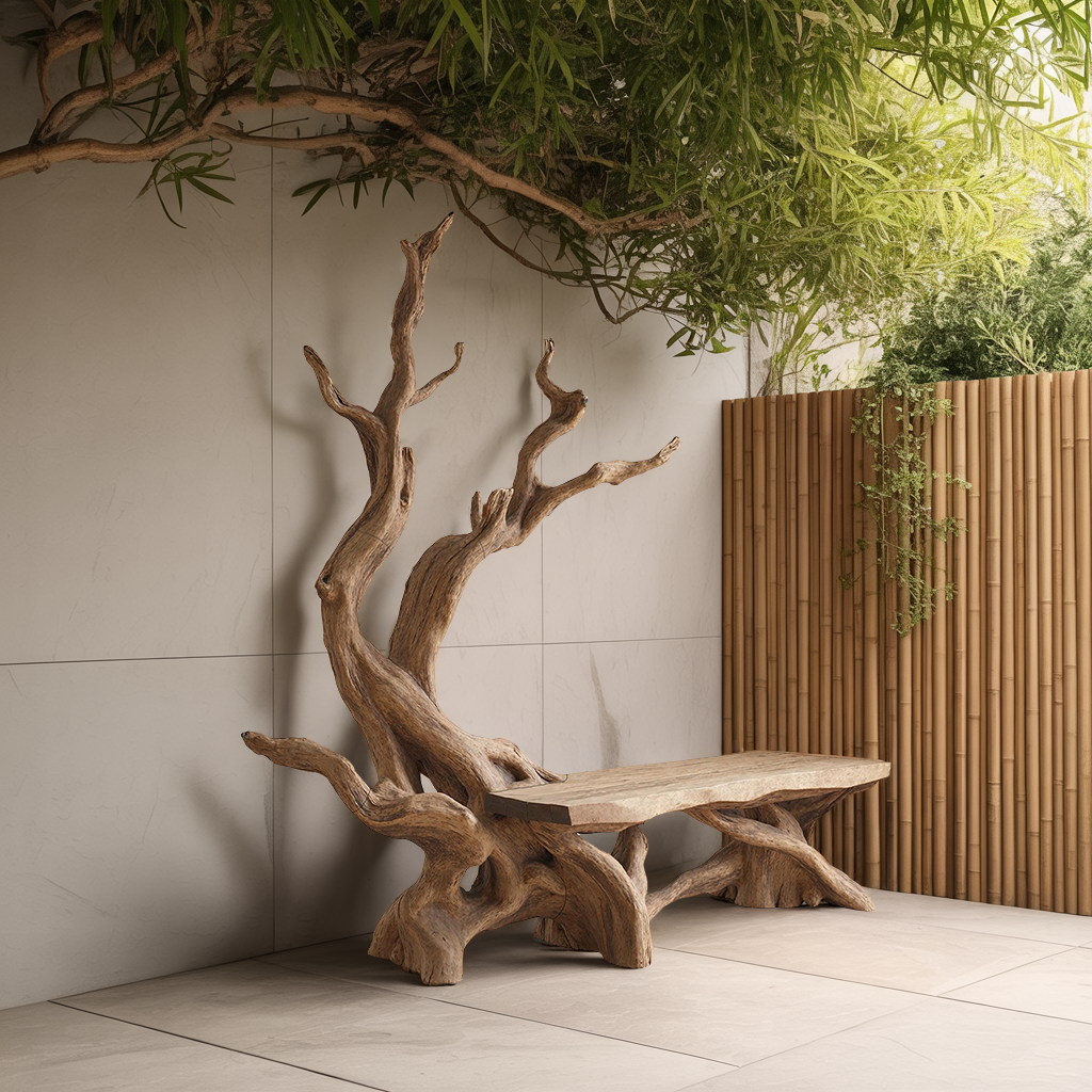 Mid Century Wooden Bench For Versatile Indoor Bench Solutions