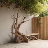 Mid Century Wooden Bench For Versatile Indoor Bench Solutions