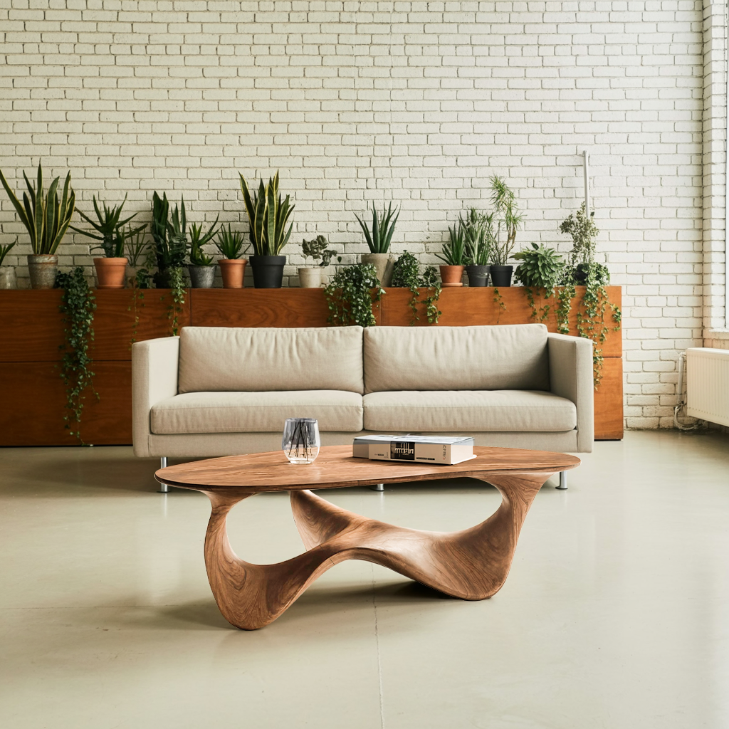 Rustic Wood Table For Natural Home Styling