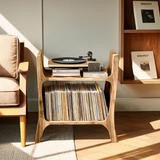 Farmhouse Wooden Media Console For Entryway Decor
