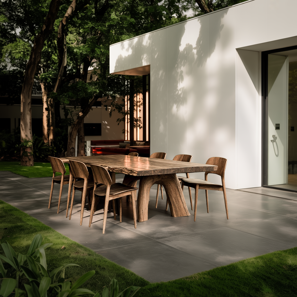 Handcrafted Wood Table For Elegant Kitchen Design